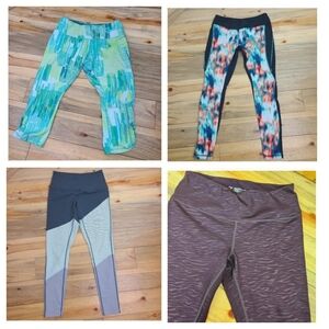 Zella / Brooks Bundle of 4 Leggings